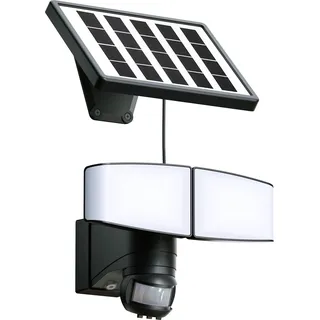 LED Solar Strahler Bewegungsmelder Leuchtdauer- Leuchtkraftregler 6000K 900lm