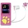 MP4-Player Xemio-560 MP4-Player 8GB Speicher LCD-Bildschirm Pink