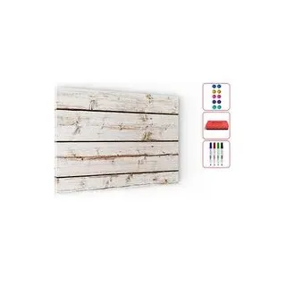 ALLboards Magnettafel 60,0 x 40,0 cm Helles Holz