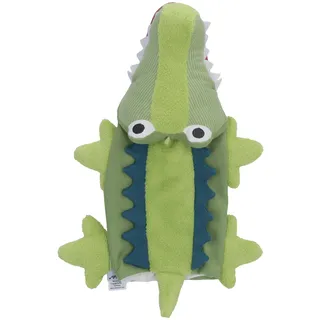 Sterntaler Handpuppe Krokodil Keno - weiches Kinder Spielzeug zum Puppentheater, Erzählen, Kuscheln & Sprachförderung – Perfekter Spielkamerad & Geschenkidee, grün