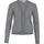 Viril Short L/S Knit Cardigan Grau L