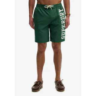 Superdry Logo 19 Badeshorts - hunter Green - 2XL