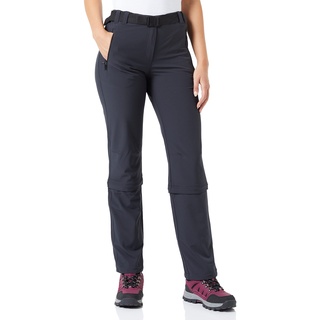 CMP - Stretch-Zipp-Off-Hose für Damen, Anthrazit, D42