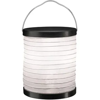Paulmann 94169 LED Akkuleuchte Outdoor Mobile Lampion ladbar mit USB incl. 1x0,2 Watt Gartenlicht Weiß, Grau Gartendeko Kunststoff 3000 K