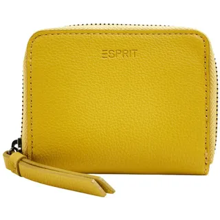 ESPRIT Geldbörse Ginger Mini Zip Wallet Dusty Yellow senfgelb - Gelb