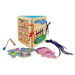 small foot 8550 Konstruktionsspielzeug Konstruktionsset Kran & Bagger