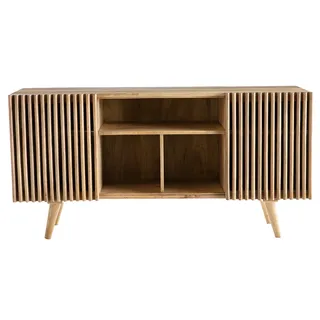 Sideboard mit Schiebetüren ALBA aus massivem Mangoholz