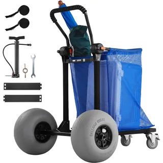 Vevor Bollerwagen faltbar blau