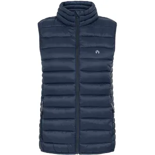 Steppweste NORTH BEND "Steppweste NBEdona W CFT+", Damen, Gr. 40, blau (navy blazer), Obermaterial: 100% Polyamid PA., Westen Steppweste