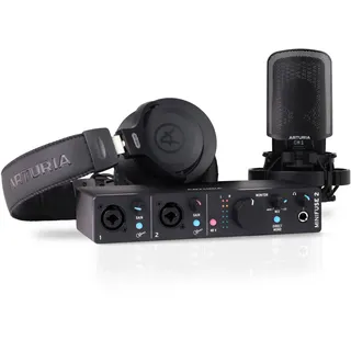 Arturia MiniFuse Recording Pack Black