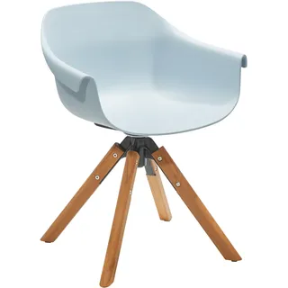 Musterring Freilicht Schalenstuhl Gartensessel 64 x 57 x 78 cm weiß