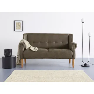 Home Affaire Couch Federkern 2-Sitzer Grün