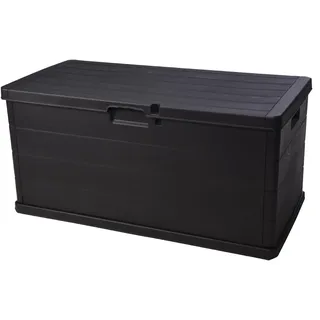 PROGARDEN Gartenkiste 118 x 59 x 57 cm Anthrazit
