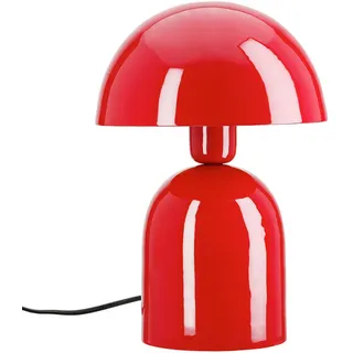 Tischleuchte , Rot , Metall , Pilz , 20x30x20 cm , RoHS, Europäischer Sicherheitsstandard, Schutzklasse II (Schutzisoliert) , Wippschalter , Lampen & Leuchten, Innenbeleuchtung, Tischlampen, Tischlampen