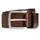 Gürtel Herrengürtel Leder Braun 95