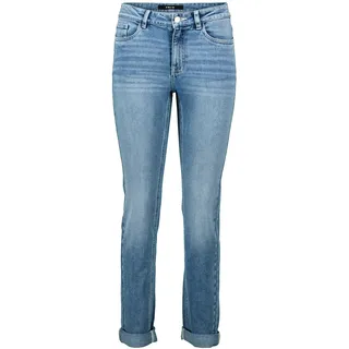 Webhose ZERO "Jeans Style Orlando schmales Bein 32 Inch", Damen, Gr. 42, EURO, blau (blau denim), Obermaterial: 94% Baumwolle CO. 5% Elastomultiester ELE. 1% Lyocell CLY., Hosen Webhose