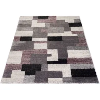 OCI DIE TEPPICHMARKE STEADY ALLOVER Kurzflorteppich 240 x 340 cm Grau/Lila