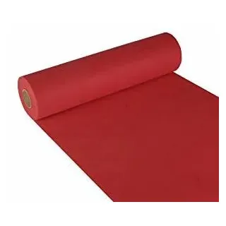 Papstar STARPAK Tischläufer soft selection rot 40,0 cm x 24,0 m, 1 Rolle