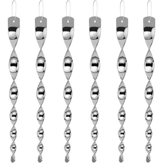 Reflektierende Vogelschreck Set, Vogelabwehr Windspiel, Reflektierende Windspirale, Vogelabwehr Balkon, Vogelschreck Vogelabwehrs für Terrassen, Gärten, Bauernhöfe und Innenhöfe (6PCS)