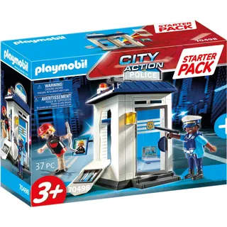 PLAYMOBIL City Action 70498 Starter Pack Polizei - Bunt