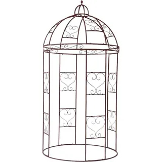 Garden Pleasure Metallpavillon 1,5 x 2,96 m Braun