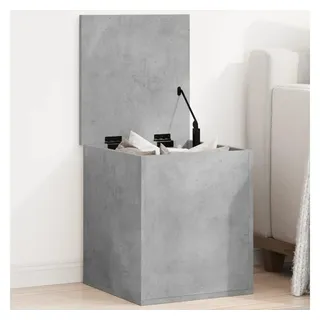 vidaXL Aufbewahrungsbox Truhe 40 x 42 x 46 cm 1-tlg. grau