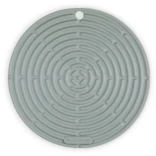 Le Creuset Cool Tool Topflappen Untersetzer Silikon Rund 20 cm Meersalz