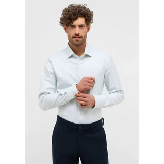 Langarmhemd ETERNA "SLIM FIT", Herren, Gr. 39, Normalgrößen, grün (apfelgrün), Twill, 100% Baumwolle, schmal, Manschette, Hemden Langarmhemd, NON IRON (bügelfrei)