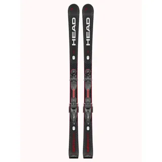 Head Supershape E-Rally schwarz 170 cm
