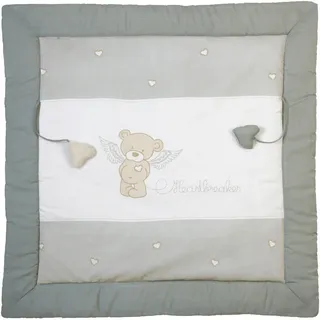 Roba Spiel- UND Krabbeldecke 100 x 100 cm Heartbreakerbär , Textil , Quadratisch , 100x100 cm , Schlafen, Kuscheln & Schlafen, Krabbeldecken