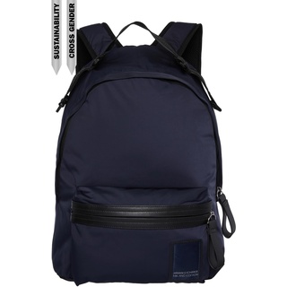 Armani Exchange Men's Milano Edition, Sustainable, internal Pockets Backpack, Night Sky