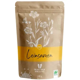 Ölmühle Solling Leinsamen, Naturland, 500g (1)