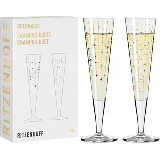 Ritzenhoff & Breker Goldnacht Sektglas 0,2 l 2 St.