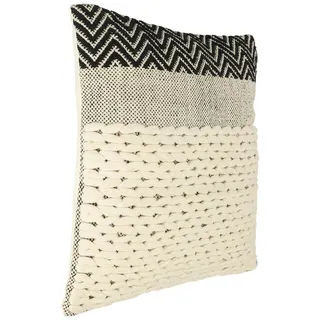 eglo living Kissen Chevery 50 x 50 cm Creme/Braun