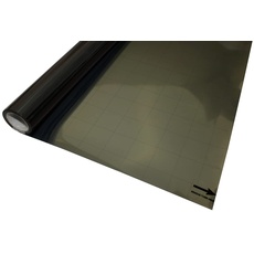 Bild Fensterfolie, Statische UV-Folie, 1 St., halbtransparent, selbstklebend, 77% UV-Schutz, Haftet statisch ohne Kleber, 67,5 x 150 cm, 100 % PVC, schwarz