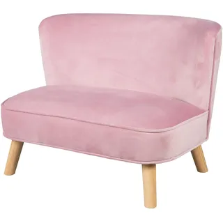 roba Kindersofa Lil Sofa 70 x 48 x 50 cm Holz weiß rosa