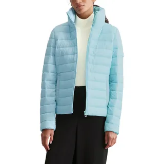Marc O'Polo Damen Steppjacke mit Stehkragen wasserabweisend, Blau (Morning Sky), 32