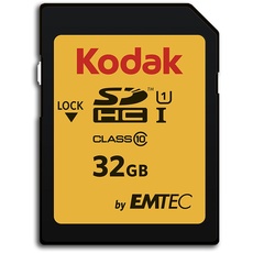 Kodak Premium SD-Speicherkarte 32GB, SDHC Class10 U1