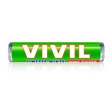 VIVIL® Limette-Minze ohne Zucker Bonbons 28,0 g