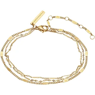 Liebeskind Berlin Schmuck Geschenk Armband goldfarben Edelstahl 22 cm