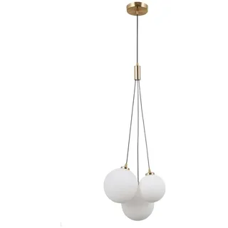 Italux Perlos Klassische 3-Licht-Cluster-Pendel-Deckenleuchte, G9 led - Italux