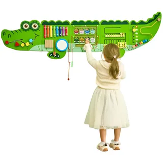 Vevor Montessori Busy Board Krokodil