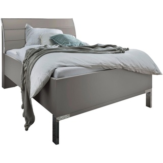 Dieter Knoll Bett , Grau , Holzwerkstoff , 100x200 cm , ISO 9001, Goldenes M, Made in Germany , in verschiedenen Größen erhältlich , Schlafzimmer, Komplette Schlafzimmer und Serien, Schlafzimmerserien