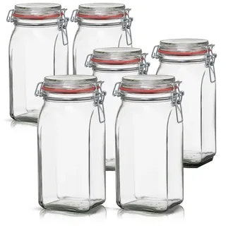BigDean Vorratsglas 1,5 L 6 St.