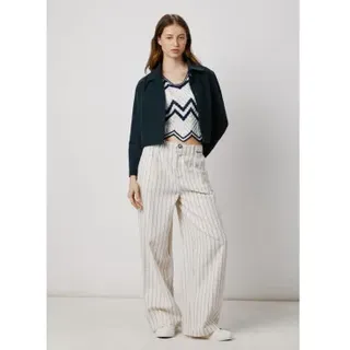 Pepe Jeans für Damen. PL402586 Jo Jacke blau (L), Lässig, Baumwolle, Strandbekleidung, Recyceltes Polyester, Nachhaltig