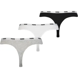 Puma String 3er Pack grau/weiß/schwarz XL