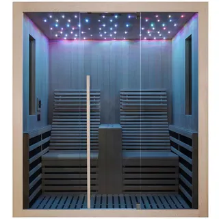 SANOTECHNIK Infrarotkabine Carbon 2 für 2 Personen,