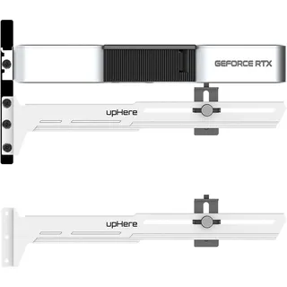 upHere Weiß GPU Brace Support Grafikkarte -Videokarte Sehnenhalter/Holster-Halterung,Einzelsteckkarten,G276WT