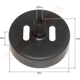 Kupplungstrommel Für Motorsensen 78X22X51X7T