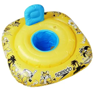 Speedo Unisex Baby Schwimmsitz | Schwimmen lernen | Auftrieb | Schwimmhilfe Schwimmen lernen , Bright Yellow/Schwarz/Azure Blue, Einheitsgröße